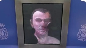 La policía española recupera un cuadro robado de Francis Bacon valorado en 5,4 millones de dólares