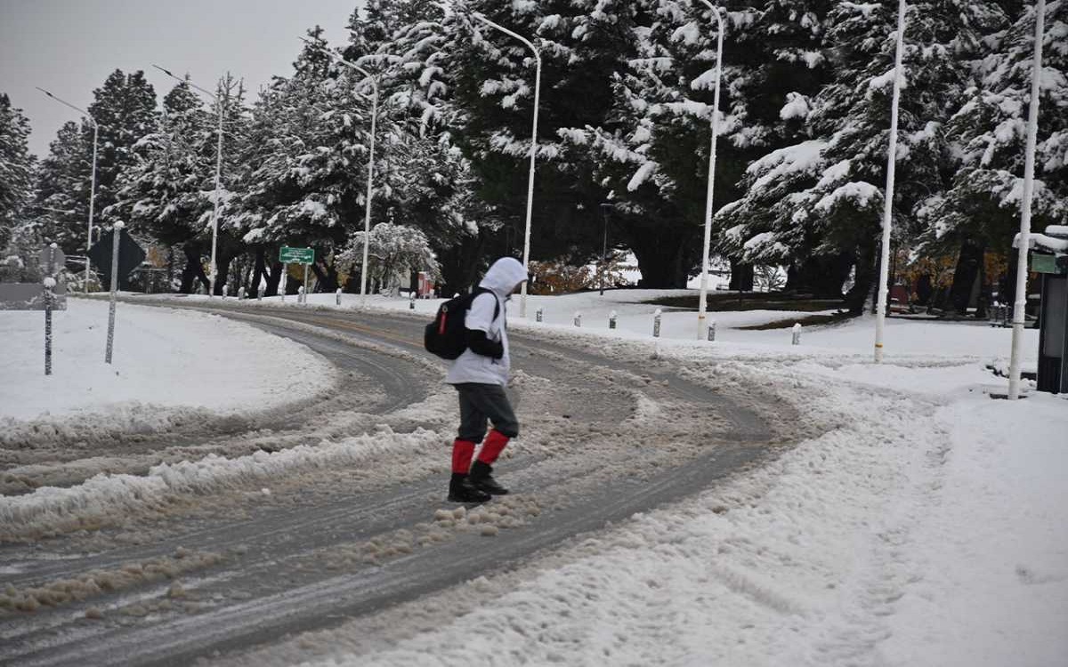 Suspenden las clases en Bariloche por el alerta de nieve. Foto:(Archivo)