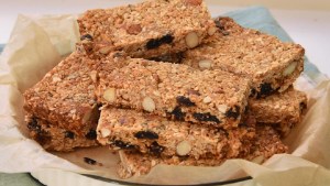 Una buena idea: barritas de cereal caseras, ideales para llevar donde vayas