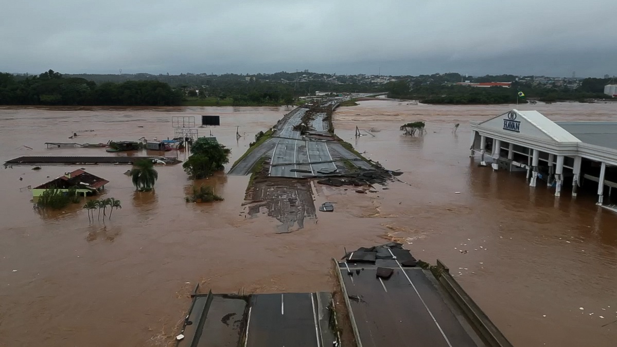Las autoridades de Rio Grande do Sul han declarado el estado de emergencia. Foto AFP
