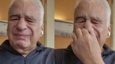 El desgarrador llanto de Alberto Cormillot al hablar desde su internación.