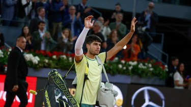 Carlos Alcaraz se bajó del Masters 1000 de Roma.
