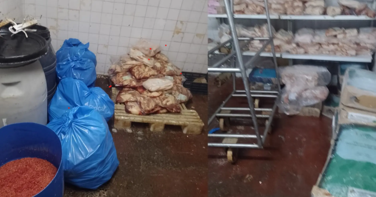 They closed two butcher retailers in Roca and confiscated sausages as a result of they have been in poor situation
