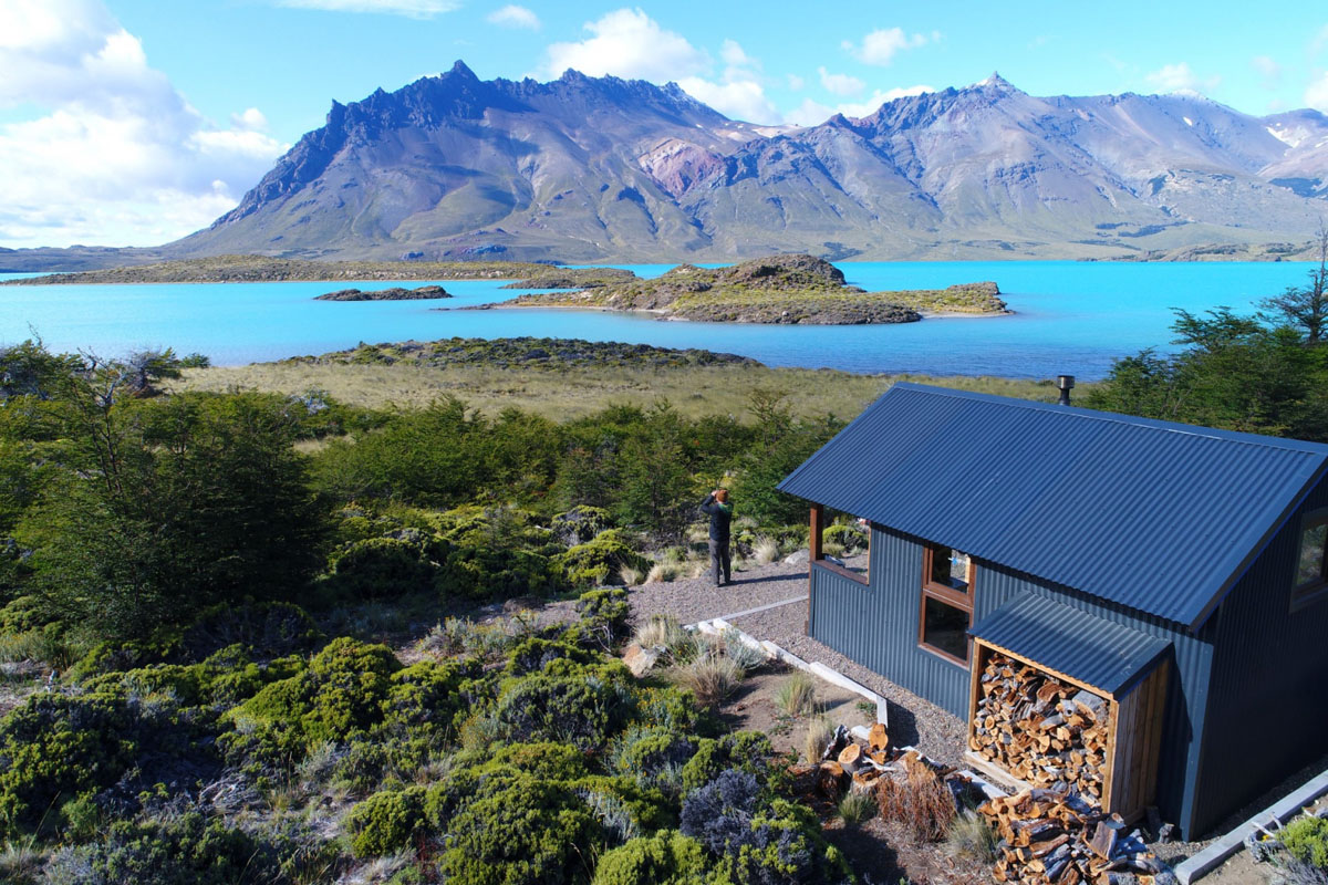 Así de lindas son las cabañas gratuitas del parque nacional Perito Moreno en la Patagonia: cómo se reservan