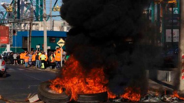 Un conflicto gremial en puerto Coronel, en Chile, paraliza la exportación de fruta de Río Negro y Neuquén hacia  Estados Unidos. Gentileza