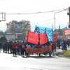 Imagen de Corte en el puente Neuquén-Cipolletti, Ruta 22 en Roca y protestas en centro neuquino y Viedma, este martes