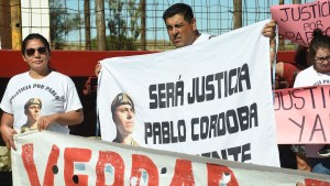 Asesinato del soldado Córdoba en Zapala: otra prueba científica descarta el suicidio