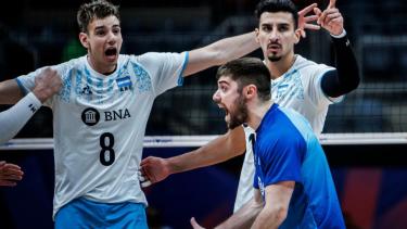 Argentina venció a Irán en un partidazo.