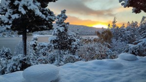 Video | Impresionante nevada en otoño: así amaneció Bariloche hoy