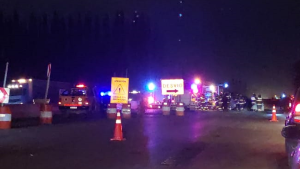 Dos muertos tras un fuerte choque sobre Ruta Nacional 22, a la altura del Puente 83: hay una persona herida