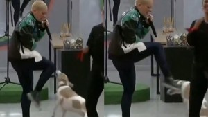 «Furia»&#8230; ¿al borde de la expulsión?: Le pegó a Arturo, el perro de Gran Hermano