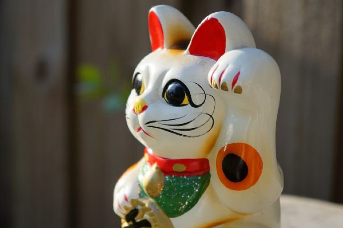 Los gatos de la fortuna son marca registrada de la cultura oriental.-