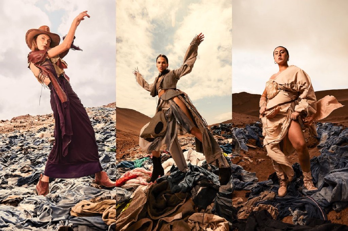 Atacama Fashion Week: una iniciativa para concientizar sobre uno de los basurales más grandes de ropa. Foto: Atacama Fashion Week.
