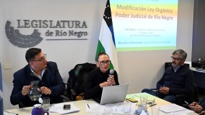 Dictamen favorable a la reforma judicial en Río Negro, con cambios y un cierre agitado