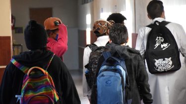 Los chicos pasan muchas horas dentro del colegio. A veces, los padres no tienen tiempo para las viandas y allí aparece la cantina. (FOTO: Archivo, Matías Subat)