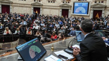 Este martes habrá sesión doble en Diputados. 