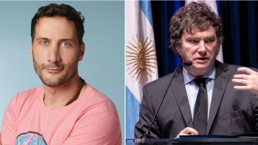 Luciano Cáceres se sumó a los reclamos de actores y opinó sobre el presidente argentino