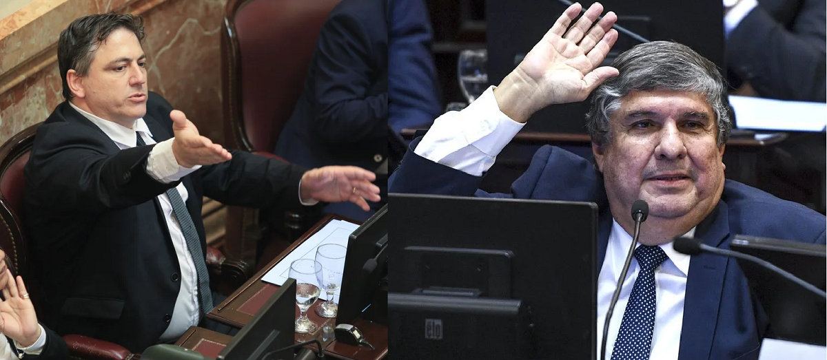 Paolroni arremetió contra Mayans durante el debate de la Ley Bases