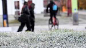Llegó la helada: Las Grutas con -7.1° de térmica y Neuquén alcanzó los -2.1°