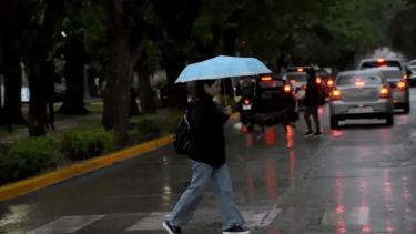 Lluvia y viento en Neuquén y Río Negro. Foto: Matias Subat (archivo)