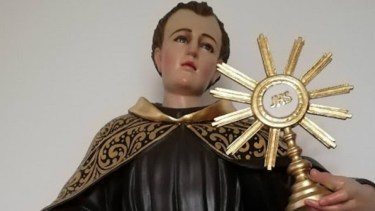 San Pascual es considerado férreo defensor de la Eucaristía.-