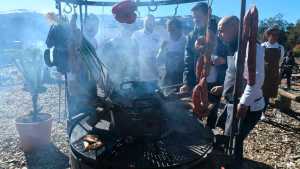 Ya se encendieron los fuegos del Festival Nacional del Chef Patagónico, en Villa Pehuenia Moquehue