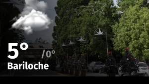 Clima en Bariloche: cuál es el pronóstico del tiempo para hoy jueves 2 de mayo