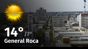 Clima en General Roca: cuál es el pronóstico del tiempo para hoy miércoles 8 de mayo