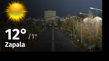 Clima en Zapala: cuál es el pronóstico del tiempo para hoy lunes 6 de mayo