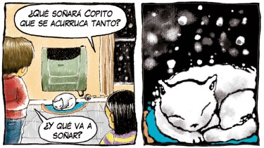 «Un copito», la nueva tira de Chelo Candia en el Voy