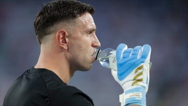 Emiliano Martínez no recibió el permiso para ir a los Juegos Olímpicos. Foto: FBaires.