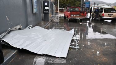 Volaron chapas por la madrugada. Foto: Chino Leiva