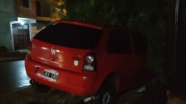 el hombre murió tras chocar contra un árbol en Huerg. Foto: gentileza
