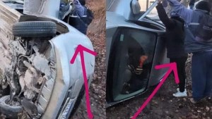 Una médica de Cipolletti tuvo un fuerte accidente y busca a quien la salvó: «Tengo que abrazarlo y decirle gracias»