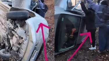 Natalia Fernández busca a Osvaldo, quien la contuvo tras sufrir un accidente automovilístico. 