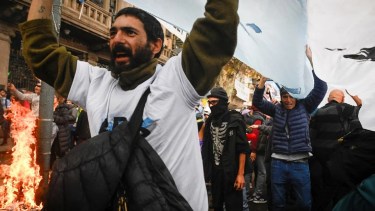 Protesta contra la Ley Bases: ¿Qué pasó con los detenidos?. Foto: Noticias Argentinas