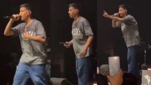 Duki estalló de furia en pleno show: echó a un fanático violento