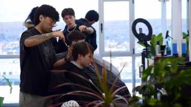 Cada chico busca su propio estilo. (FOTOS: Cecilia Maletti)