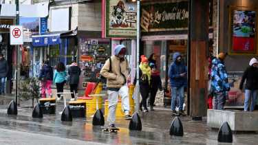 El SMN anunció lluvias para este feriado en Bariloche. Foto: archivo.