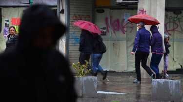 Alerta por lluvia en Río Negro.