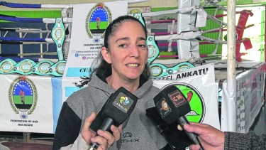 Ventureyra, flamante funcionaria y titular de la Federación de Box en Río Negro.