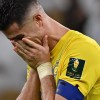 Imagen de El llanto de Cristiano Ronaldo tras perder la final de la Copa del Rey de Campeones en Arabia Saudita