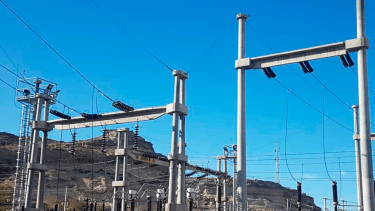 Los trabajaos estaban apuntados a la estación transformadora de Villa Regina .