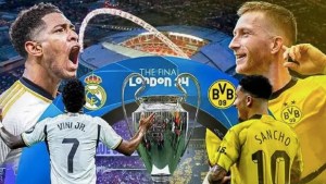 Borussia Dortmund y Real Madrid juegan la final de la Champions League en Wembley