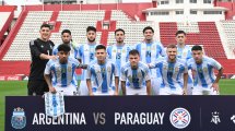 Imagen de Con un doblete de Beltrán, la Selección Argentina sub-23 goleó a Paraguay en el primer amistoso