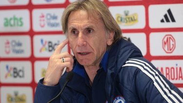 Ricardo Gareca, entrenador de Chile. que visitará a la Argentina en septiembre por eliminatorias. Archivo