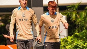 Alejandro Garnacho cambió el look para la Copa América