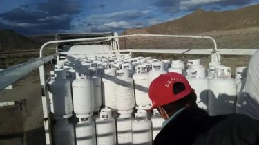 Plan Calor Gas: se inicia este lunes el reparto de unas 8.000 garrafas en Río Negro