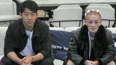 Martín Ku usó una pulsera de ojo turco para su noche estelar en Gran Hermano.-