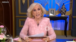 Mirtha Legrand: el reclamo a Lionel Messi y el pícaro comentario al Chino Leunis